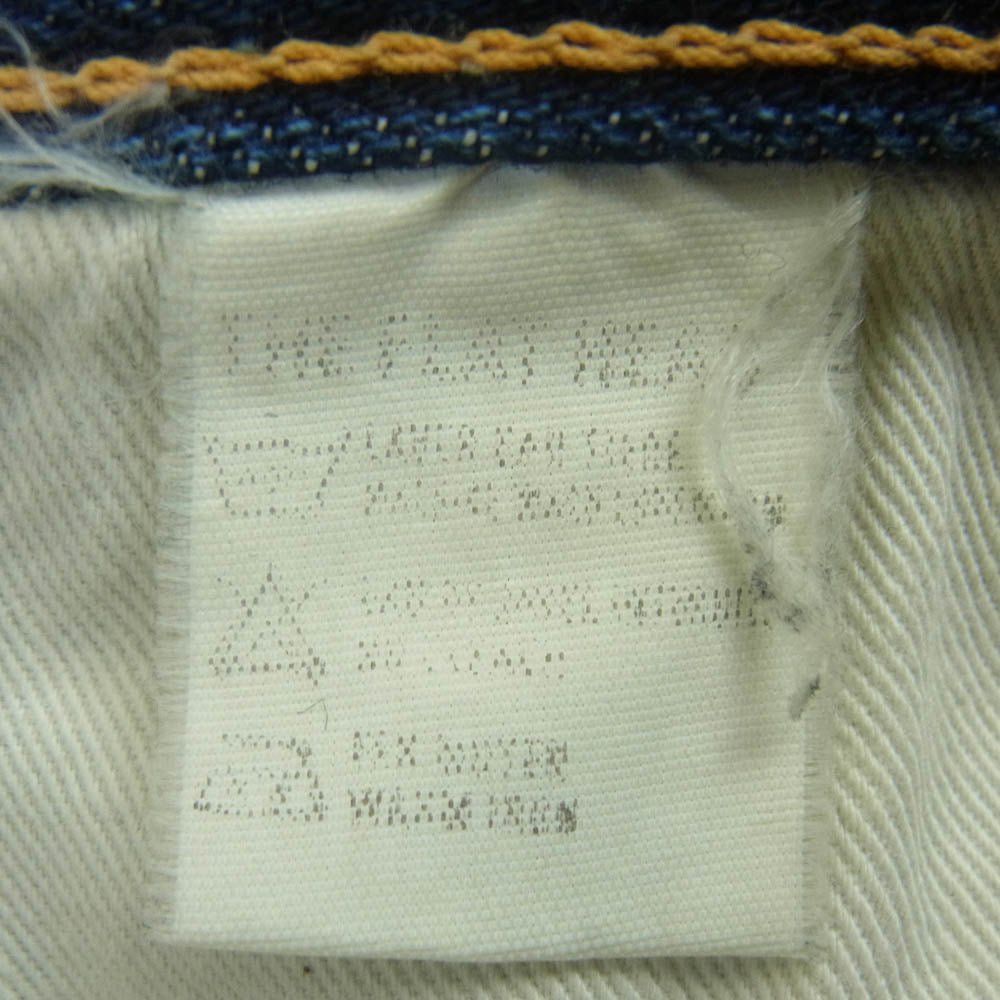 THE FLAT HEAD ザフラットヘッド LOT3005 セルビッジ デニム パンツ コットン 日本製 インディゴブルー系 31【中古】