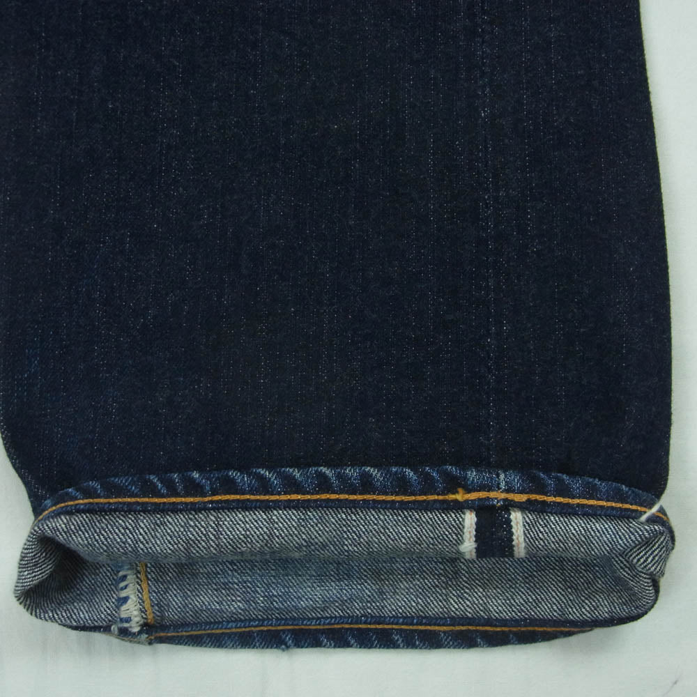 THE FLAT HEAD ザフラットヘッド LOT3005 セルビッジ デニム パンツ コットン 日本製 インディゴブルー系 W31 L36【中古】