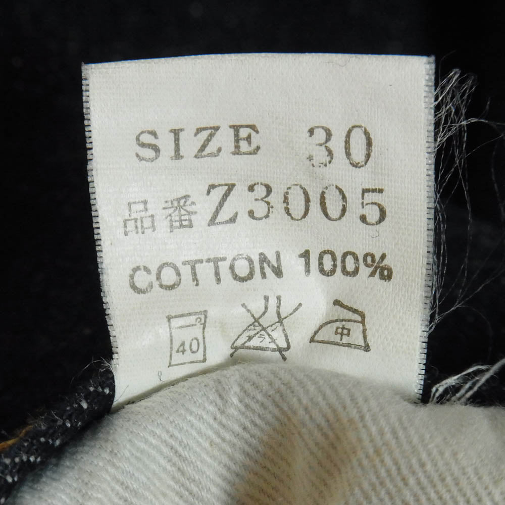 THE FLAT HEAD ザフラットヘッド LOTZ3005 セルビッジ デニムパンツ インディゴブルー系 30【中古】