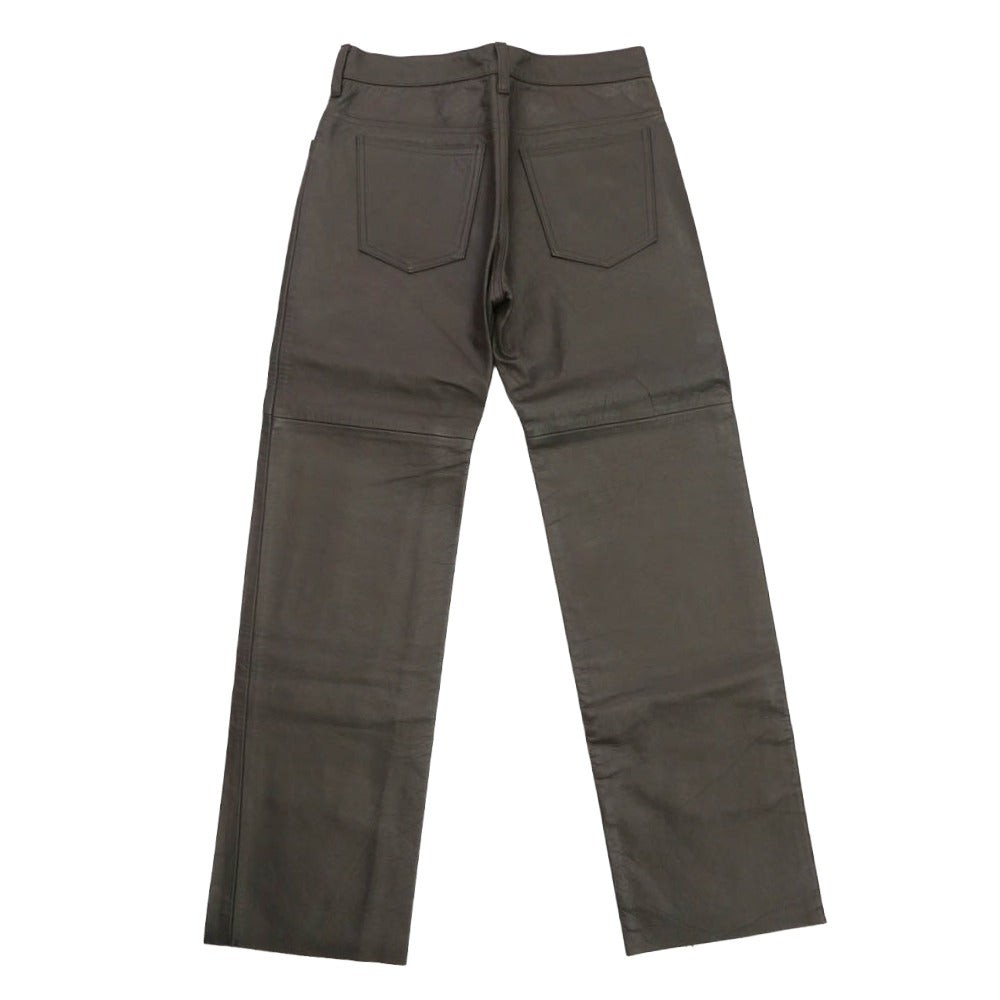 REDMOON レッドムーン レザー パンツ ブラウン系 L【中古】