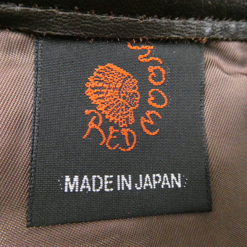 REDMOON レッドムーン レザー パンツ ブラウン系 L【中古】