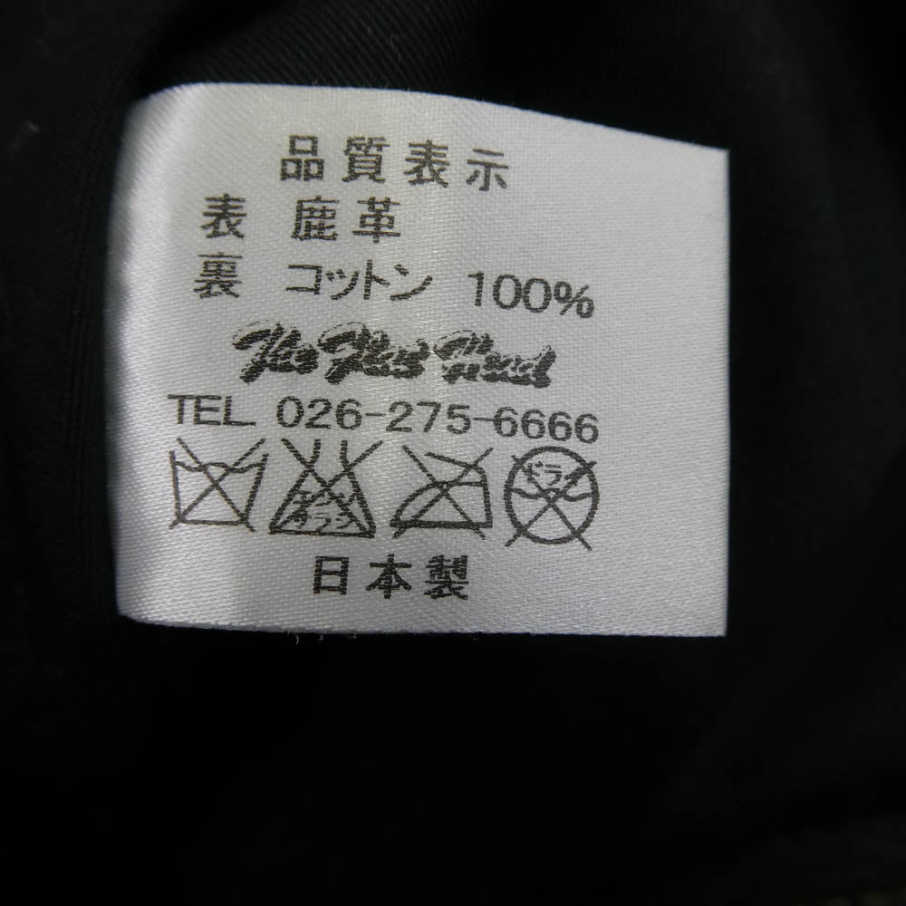 THE FLAT HEAD ザフラットヘッド LOT3005D ディアスキン レザーパンツ ブラック系 30【中古】