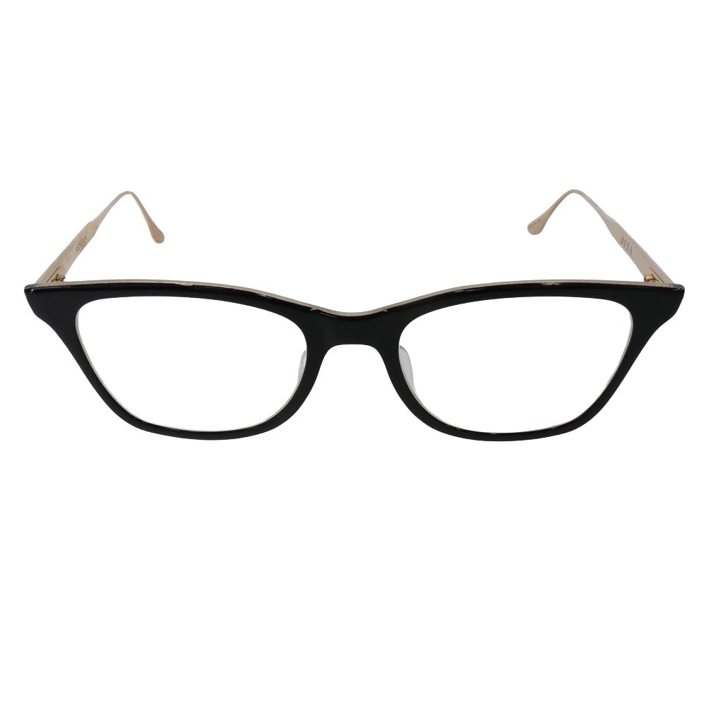 DITA ディータ DTX505-01 ASHLAR アシュラー アイウェア 眼鏡 ブラック系 ゴールド系 50□19-143【中古】