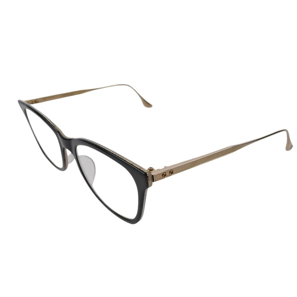 DITA ディータ DTX505-01 ASHLAR アシュラー アイウェア 眼鏡 ブラック系 ゴールド系 50□19-143【中古】