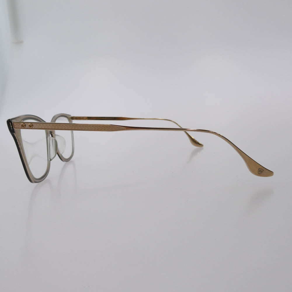DITA ディータ DTX505-01 ASHLAR アシュラー アイウェア 眼鏡 ブラック系 ゴールド系 50□19-143【中古】
