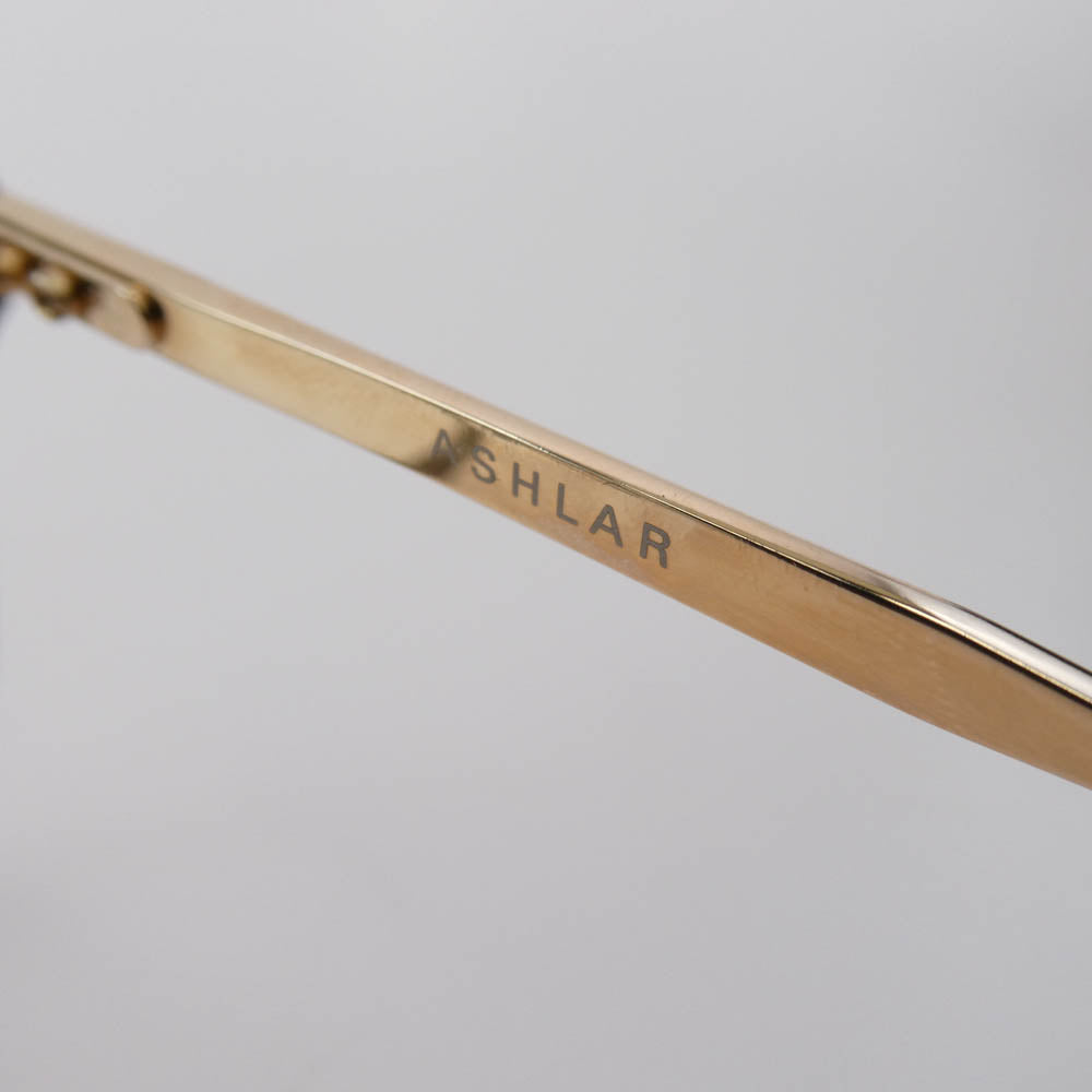 DITA ディータ DTX505-01 ASHLAR アシュラー アイウェア 眼鏡 ブラック系 ゴールド系 50□19-143【中古】