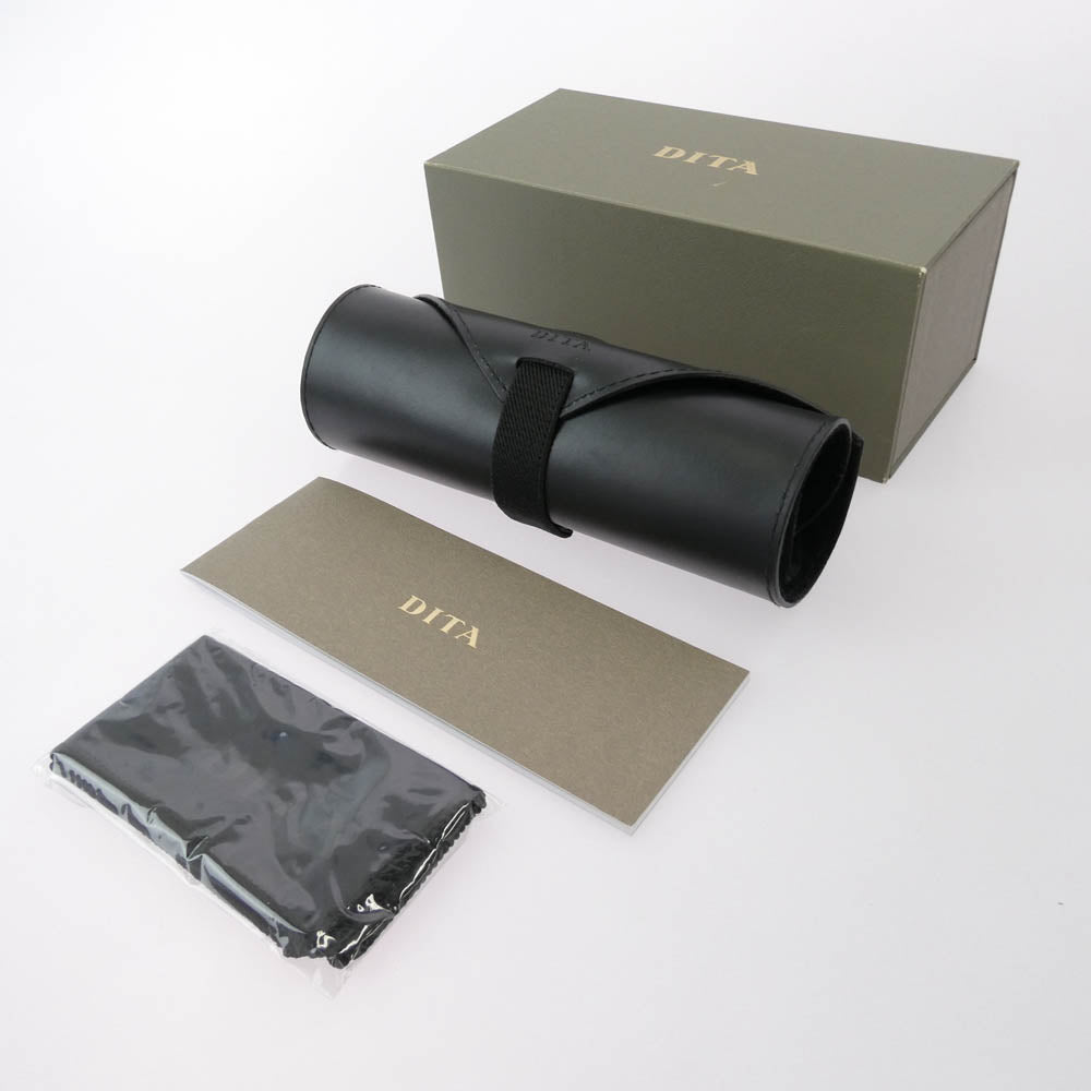 DITA ディータ DTX505-01 ASHLAR アシュラー アイウェア 眼鏡 ブラック系 ゴールド系 50□19-143【中古】