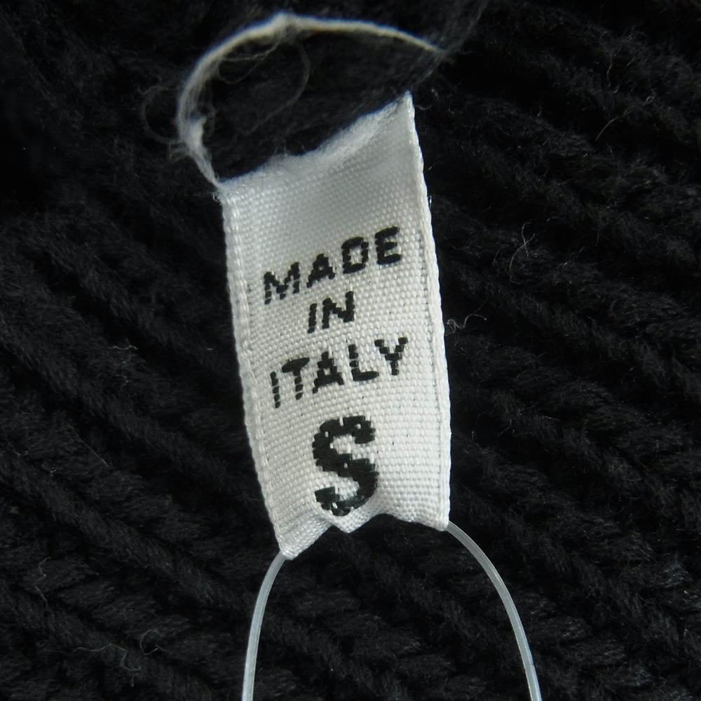 MAISON MARTIN MARGIELA メゾンマルタンマルジェラ 11SS S50HA0274 ここのえタグ 10ライン 四つタグ ショールカラー ニット カーディガン ダークネイビー系 S【中古】