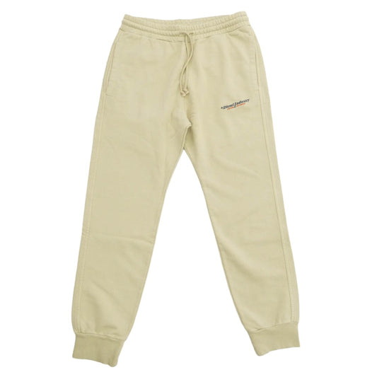 DIESEL ディーゼル A03747 P-TARY-IND ロゴプリント スウェットパンツ ベージュ系 L【極上美品】【中古】