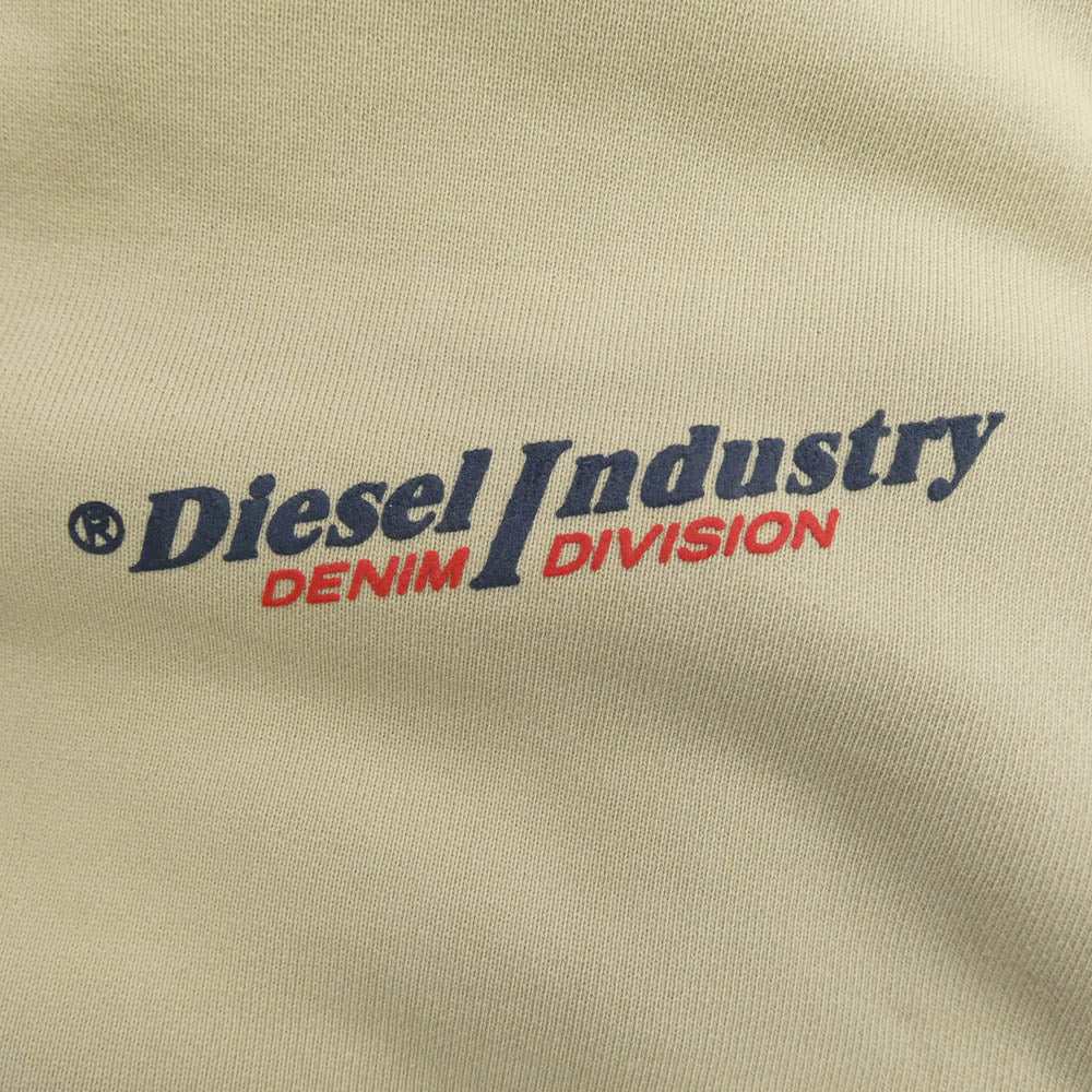 DIESEL ディーゼル A03747 P-TARY-IND ロゴプリント スウェットパンツ ベージュ系 L【極上美品】【中古】