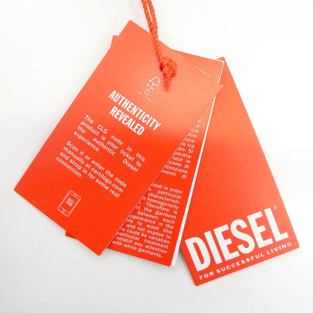 DIESEL ディーゼル A03747 P-TARY-IND ロゴプリント スウェットパンツ ベージュ系 L【極上美品】【中古】