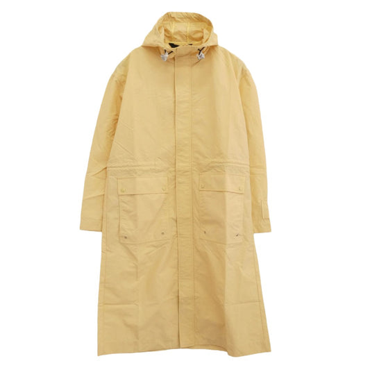 DIESEL ディーゼル A03733 J-LUI-A JACKET ナイロン フーデッド モッズコート ベージュ系 M【極上美品】【中古】