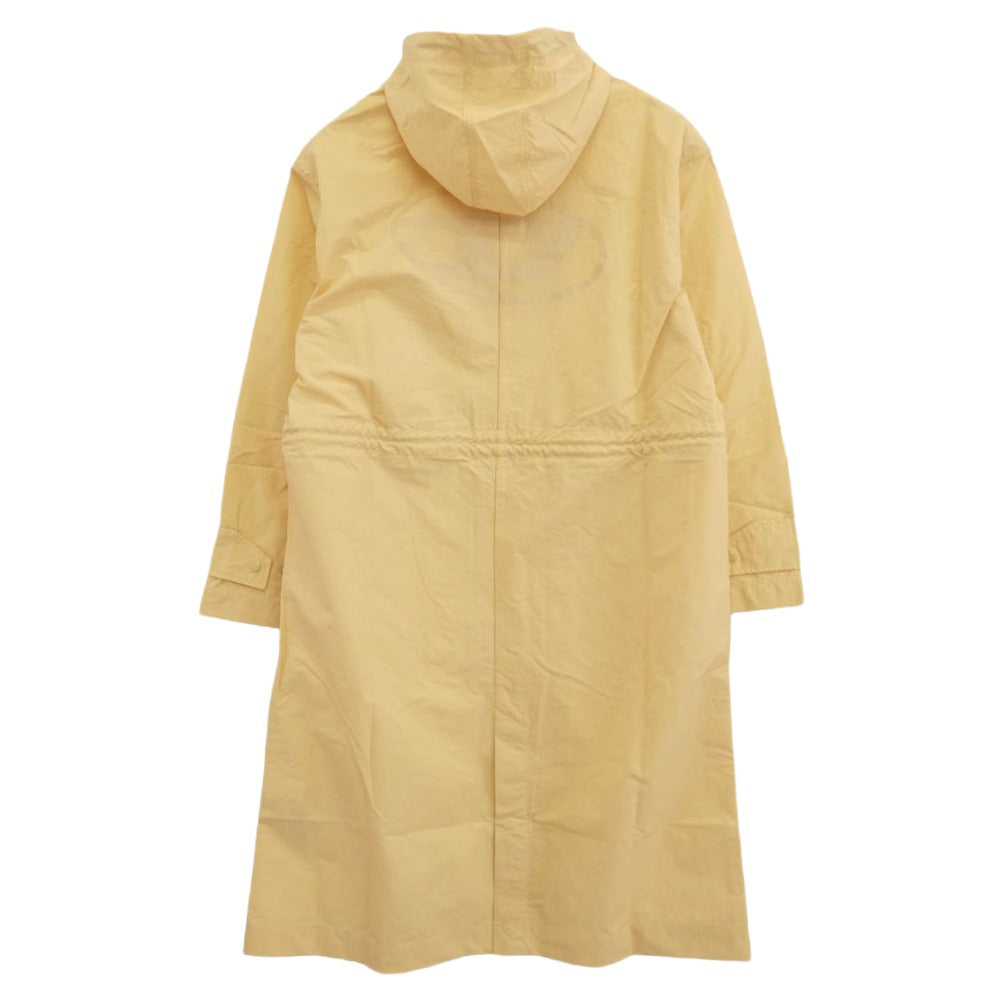DIESEL ディーゼル A03733 J-LUI-A JACKET ナイロン フーデッド モッズコート ベージュ系 M【極上美品】【中古】