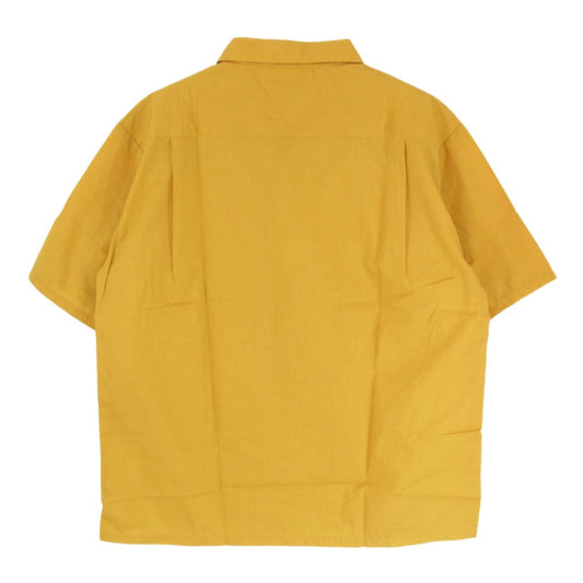 TENDERLOIN テンダーロイン T-P.P SHT SHORT 半袖 オープンカラー シャツ イエロー系 M【中古】