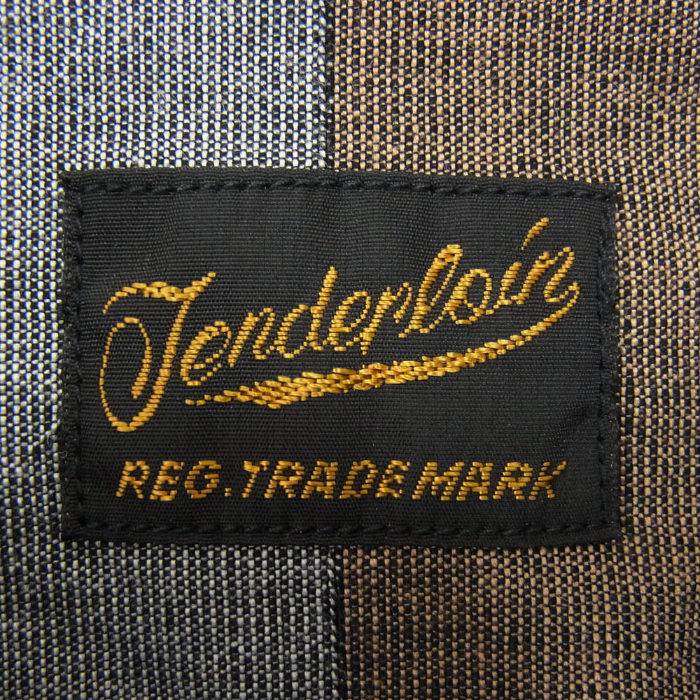 TENDERLOIN テンダーロイン T-GRADATION SHT グラデーション 半袖 オープンカラー シャツ ブラウン系 M【中古】