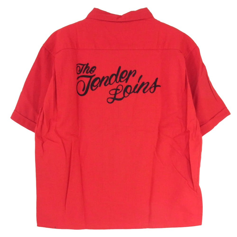 TENDERLOIN テンダーロイン T-BOWLS SHT SHORT チェーン刺繍ロゴ 半袖