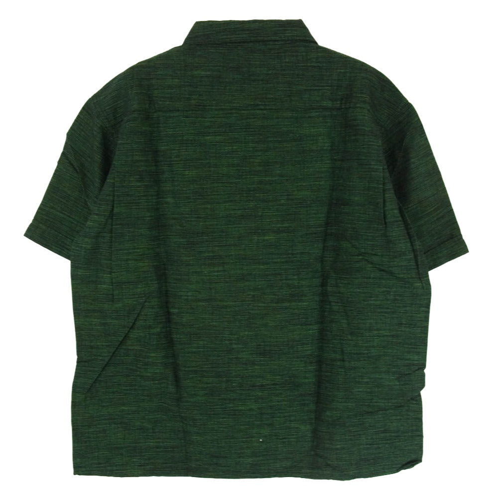 TENDERLOIN テンダーロイン T-BAJA SHT S/S バハ 半袖 オープンカラー シャツ グリーン系 M【中古】