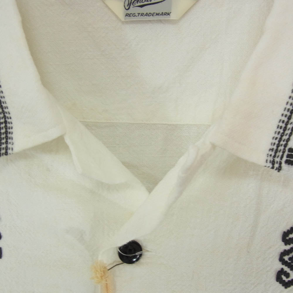 TENDERLOIN テンダーロイン T-BAJA SHT バハ 長袖 オープンカラー シャツ ホワイト系 M【中古】