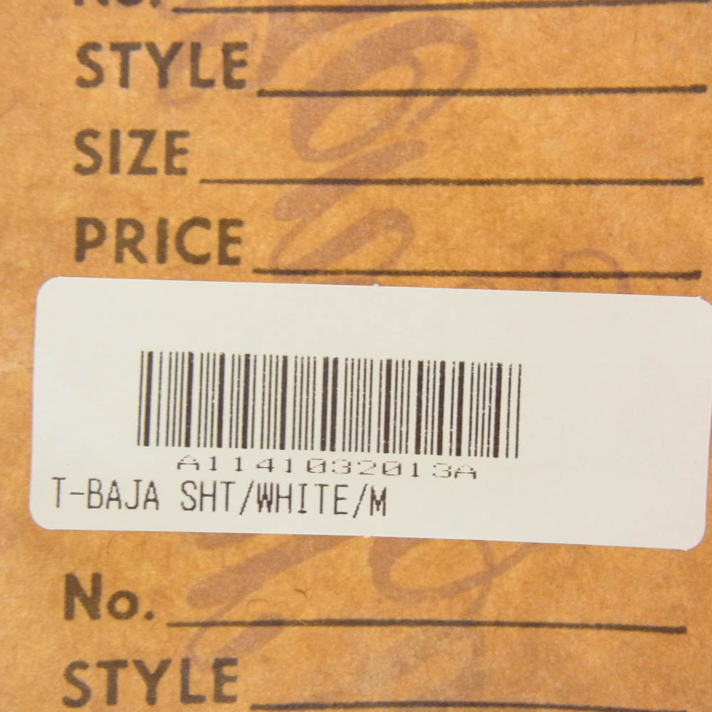 TENDERLOIN テンダーロイン T-BAJA SHT バハ 長袖 オープンカラー シャツ ホワイト系 M【中古】