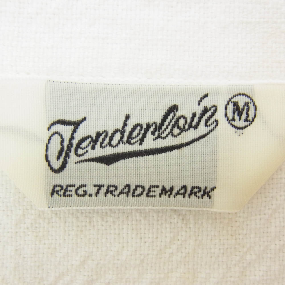 TENDERLOIN テンダーロイン T-BAJA SHT バハ 長袖 オープンカラー シャツ ホワイト系 M【中古】