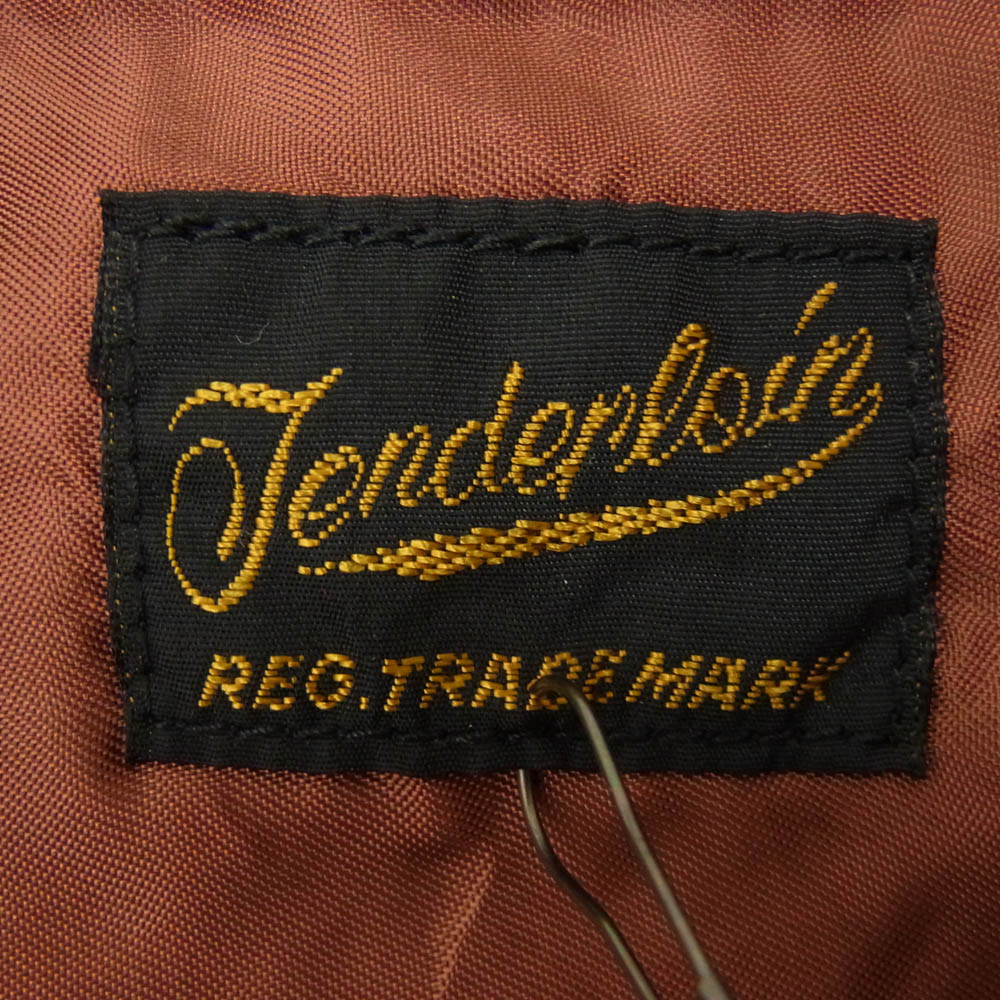 TENDERLOIN テンダーロイン T-CORDUROY SHT S チェーン刺繍ロゴ ウエスタン コーデュロイ 長袖 オープンカラー シャツ ブラック系 M【中古】