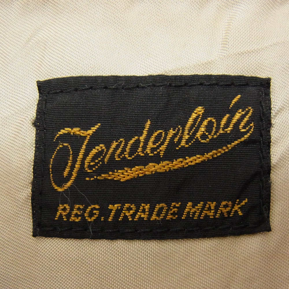 TENDERLOIN テンダーロイン T-CORDUROY SHT A LEOPARDO レオパード柄 コーデュロイ 長袖 オープンカラー シャツ ブラウン系 M【美品】【中古】