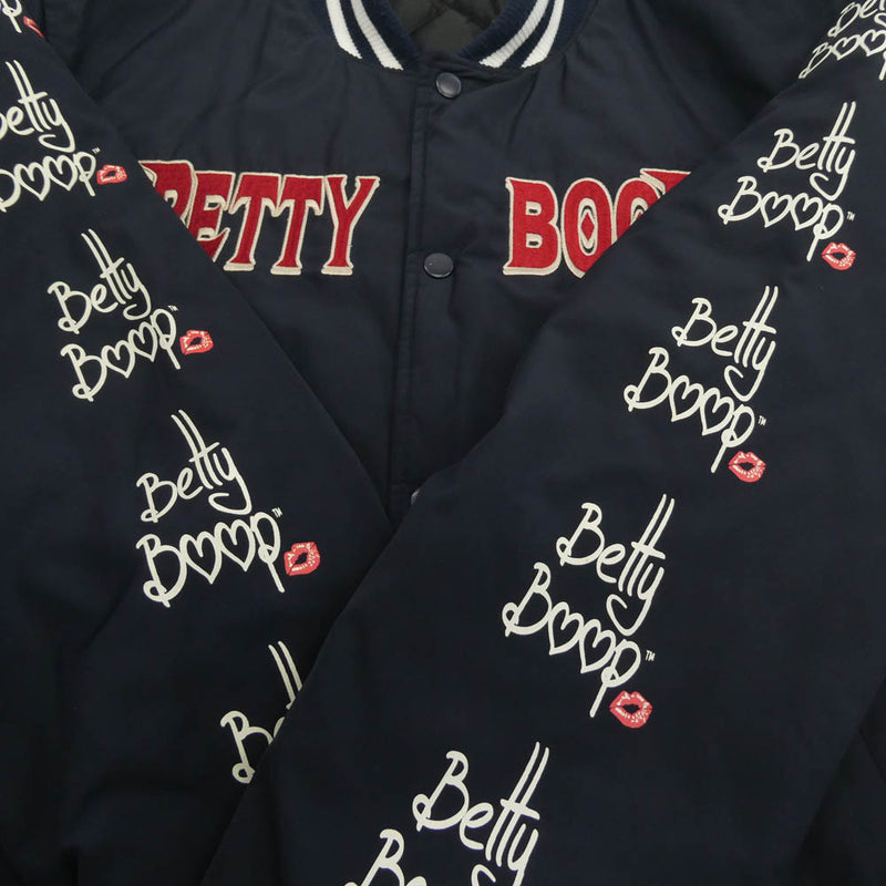 ローブローナックル BETTY BOOP ナイロン スタジャン スタジアム
