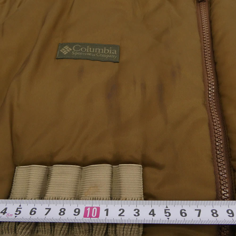 Columbia コロンビア HM4110 リバーシブル 中綿 ハンティング ジャケット ブラウン系 XL【中古】
