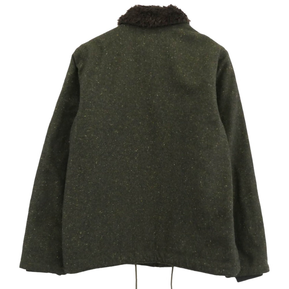 Columbia コロンビア PM5148 裏ボア ウール N-1タイプ ジャケット ブラウン系 L【中古】