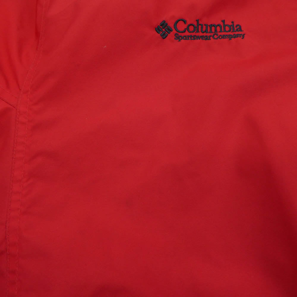 Columbia コロンビア PM3479 ナイロン フリース ジャケット レッド系 L【中古】