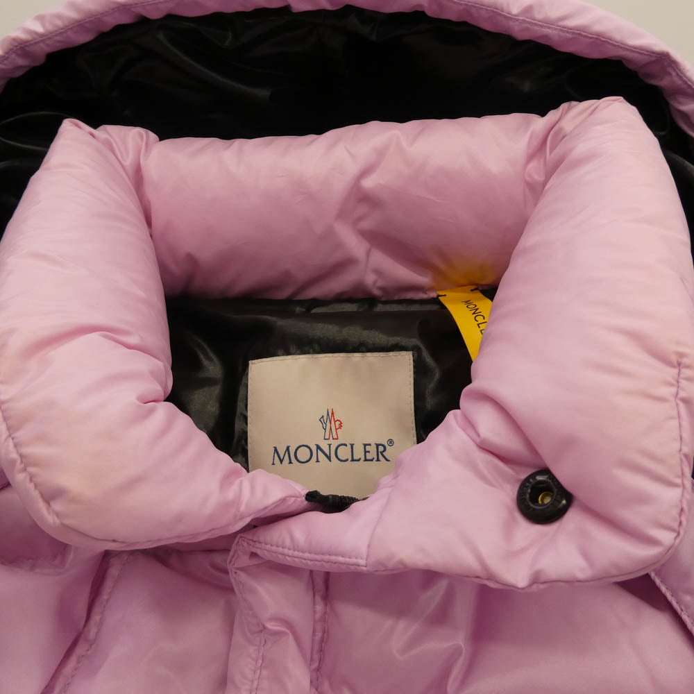 MONCLER モンクレール 22AW × FRAGMENT DESIGN フラグメントデザイン IRVINIE ショート ダウン ジャケット ピンク系 3【美品】【中古】