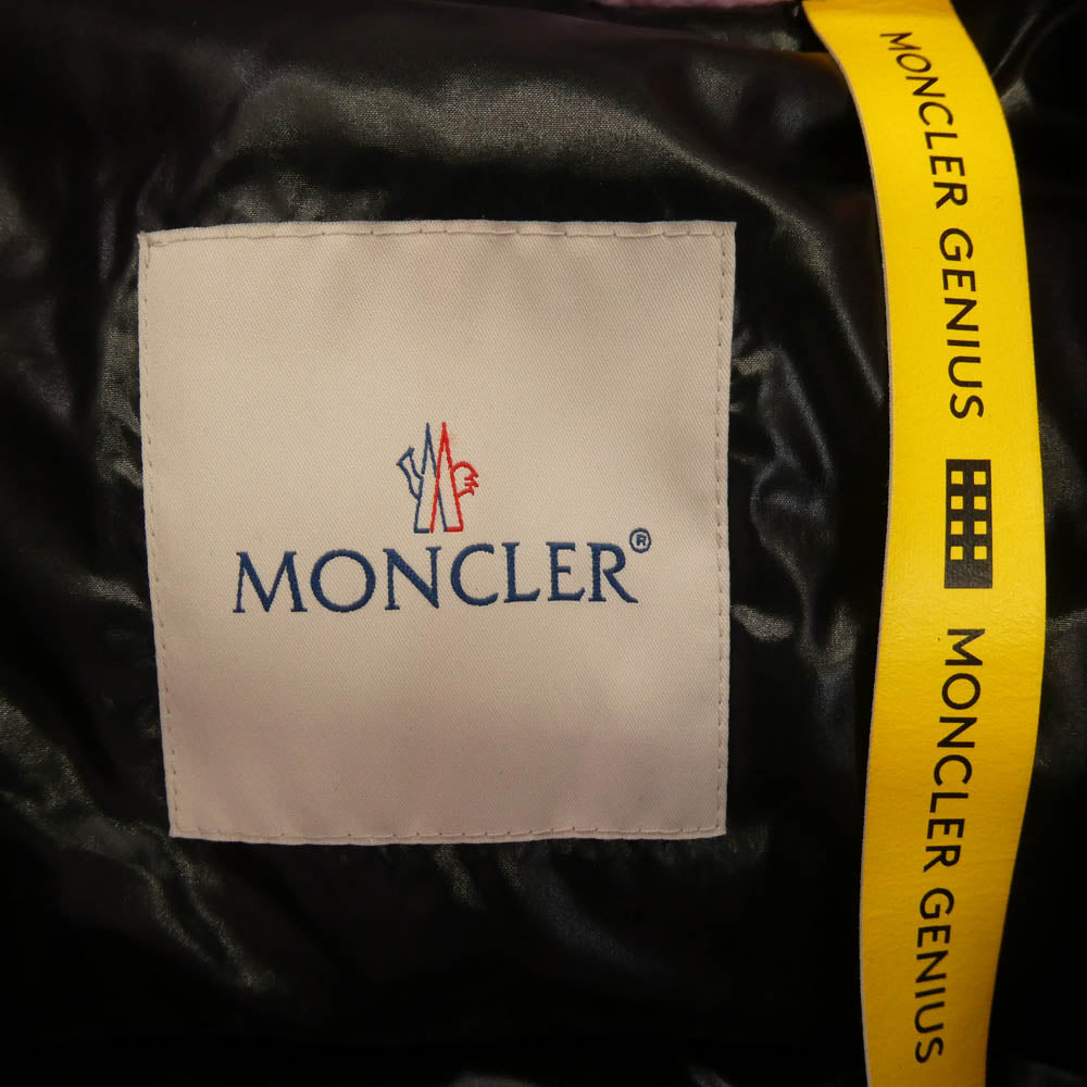 MONCLER モンクレール 22AW × FRAGMENT DESIGN フラグメントデザイン IRVINIE ショート ダウン ジャケット ピンク系 3【美品】【中古】