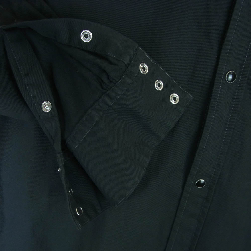 マーティーアンドサンズ 24AW MT4303-0607B WESTERN ウエスタン 長袖 シャツ チャコール系 1【極上美品】【中古】