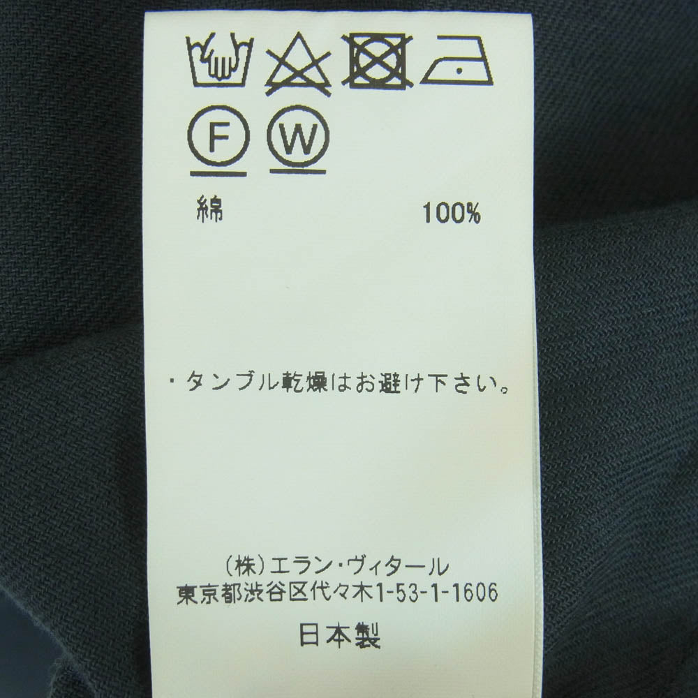マーティーアンドサンズ 24AW MT4303-0607B WESTERN ウエスタン 長袖 シャツ チャコール系 1【極上美品】【中古】