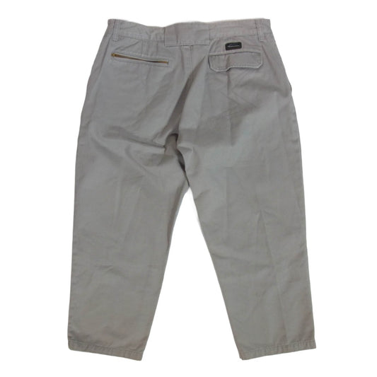 UNDERCOVER アンダーカバー 09SS C4524 NEO BOY期 ロゴ ダメージ クロップド パンツ グレーベージュ系 2【中古】