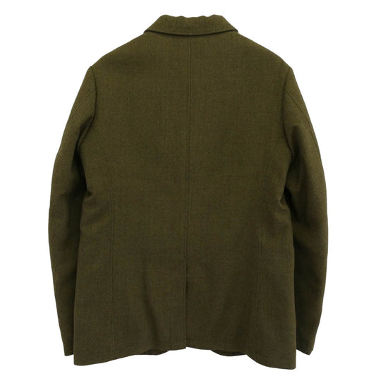 VISVIM ビズビム VS0001572 Blazer Jacket 中綿 ウール ブレザー 4B テーラード ジャケット モスグリーン系 L【中古】