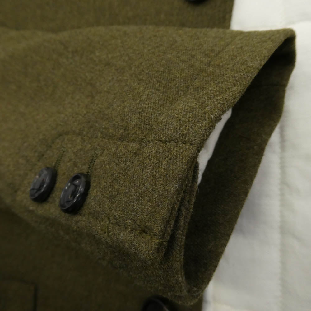VISVIM ビズビム VS0001572 Blazer Jacket 中綿 ウール ブレザー 4B テーラード ジャケット モスグリーン系 L【中古】