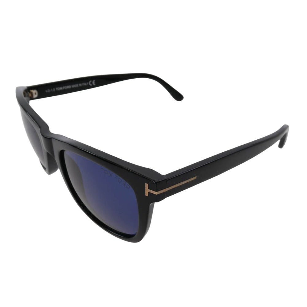 TOM FORD トムフォード TF336 01V イタリア製 Leo レオ サングラス アイウェア 眼鏡 ブラック系 52□21 145【中古】