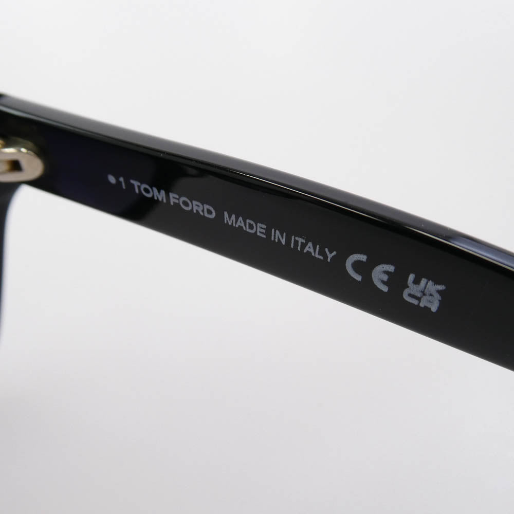 TOM FORD トムフォード TF237-F イタリア製 Snowdon スノードン サングラス アイウェア 眼鏡 フレーム：ブラック系 51□21 145【中古】