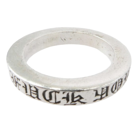 CHROME HEARTS クロムハーツ（原本無） 3mm SPACER FUCKYOU 3mm スペーサー ファックユー シルバー リング シルバー系 9.5号【中古】