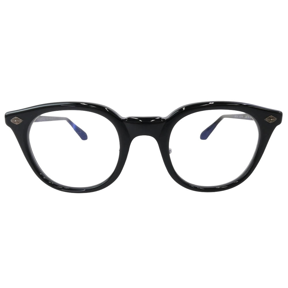 CHROME HEARTS クロムハーツ（原本無） レシート付属 JUST IN-A 眼鏡 メガネ アイウェアケース付属 フレーム：ブラック系　レンズ：クリア系 48□24-149【中古】