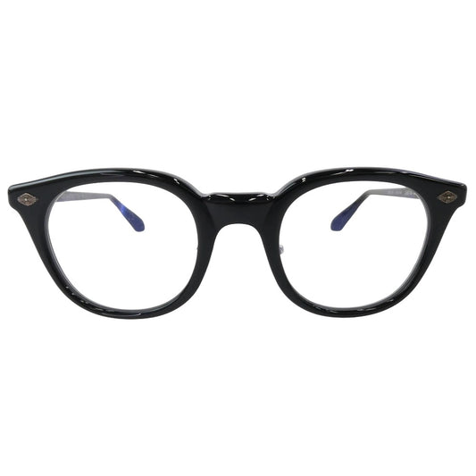 CHROME HEARTS クロムハーツ（原本無） レシート付属 JUST IN-A 眼鏡 メガネ アイウェアケース付属 フレーム：ブラック系　レンズ：クリア系 48□24-149【中古】