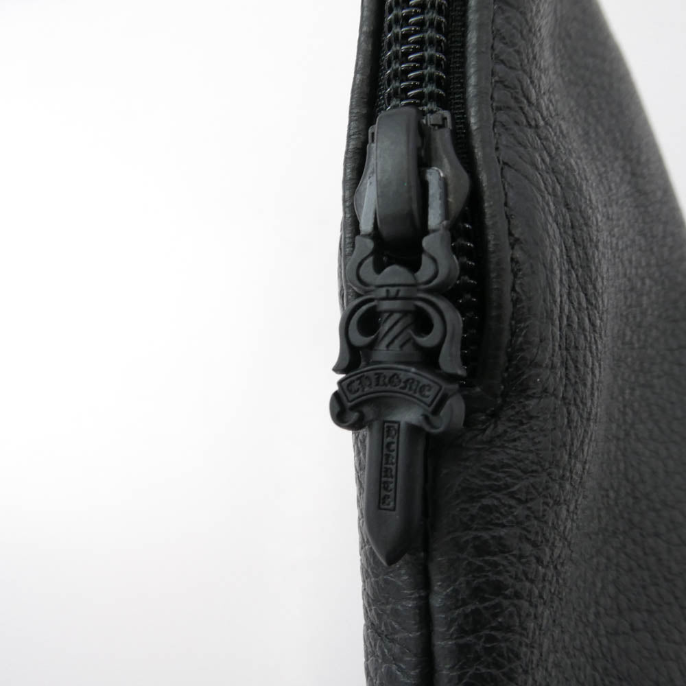 CHROME HEARTS クロムハーツ（原本無） レシート付属 JUST IN-A 眼鏡 メガネ アイウェアケース付属 フレーム：ブラック系　レンズ：クリア系 48□24-149【中古】