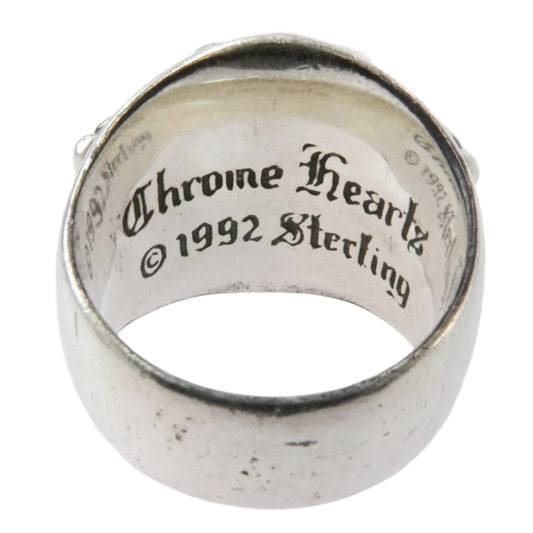 CHROME HEARTS クロムハーツ（原本無） KEEPER RING キーパー リング シルバー系 17号【中古】