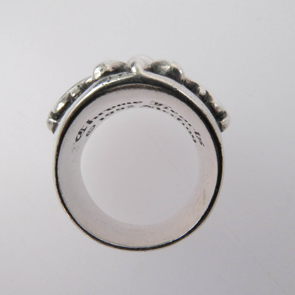 CHROME HEARTS クロムハーツ（原本無） KEEPER RING キーパー リング シルバー系 17号【中古】