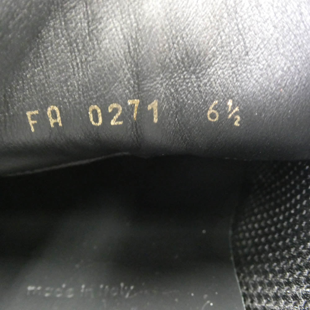 LOUIS VUITTON ルイ・ヴィトン 1A8UZL モノグラム ランアウェイ ライン ローカット スニーカー ダークグレー系 ホワイト系 6.5【中古】