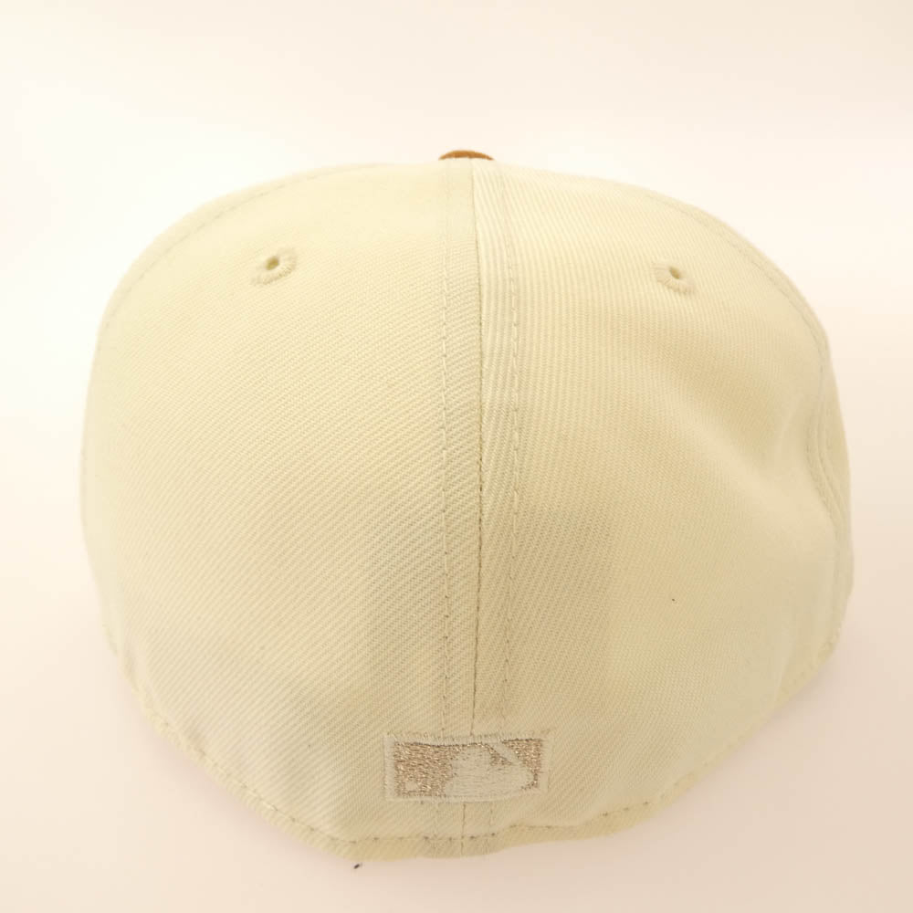 NEW ERA ニューエラ 59FIFTY SEATTLE MARINERS MLB 40TH ANNIVERSARY CAP シアトル マリナーズ 40周年 ベースボール キャップ ホワイト系 7 3/8【中古】