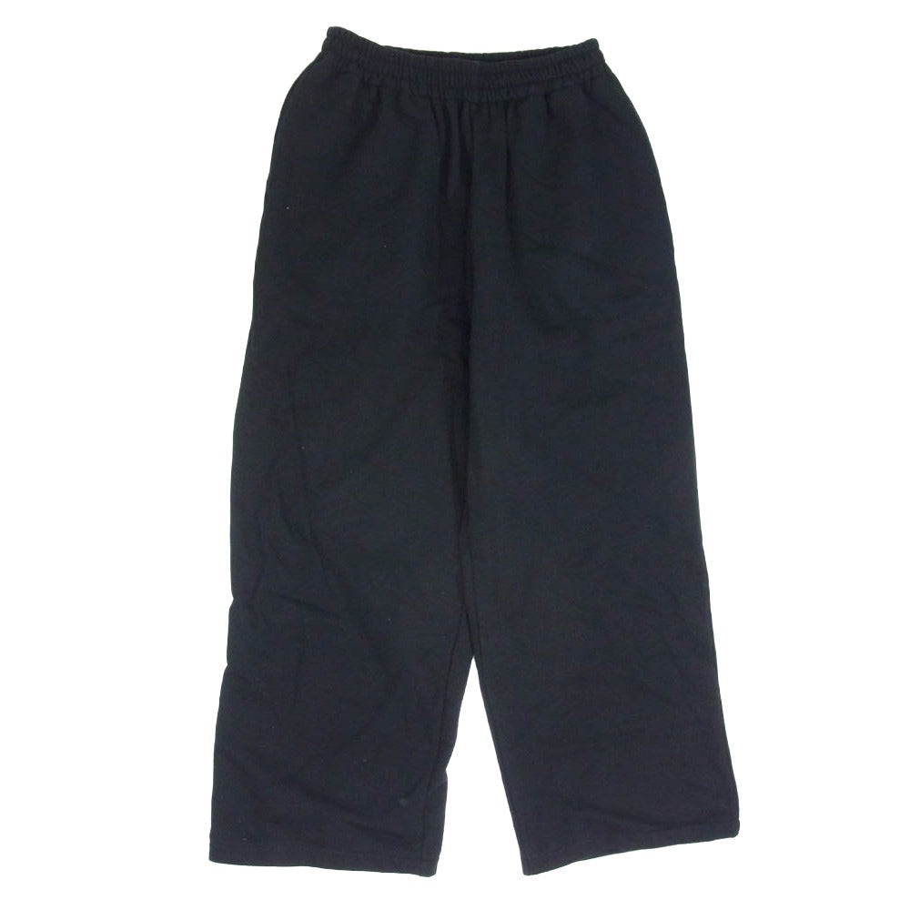 COOTIE クーティー 25AW CTE-25A121 Chubby Sweat Wide Easy Pants ワイドシルエット T/Cバルキー糸 スウェット パンツ ブラック系 S【中古】