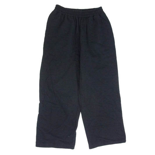 COOTIE クーティー 25AW CTE-25A121 Chubby Sweat Wide Easy Pants ワイドシルエット T/Cバルキー糸 スウェット パンツ ブラック系 S【中古】