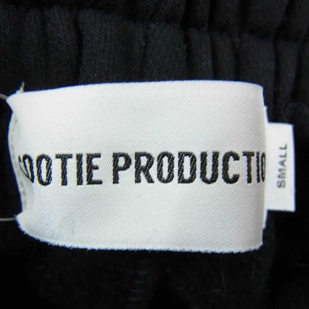 COOTIE クーティー 25AW CTE-25A121 Chubby Sweat Wide Easy Pants ワイドシルエット T/Cバルキー糸 スウェット パンツ ブラック系 S【中古】